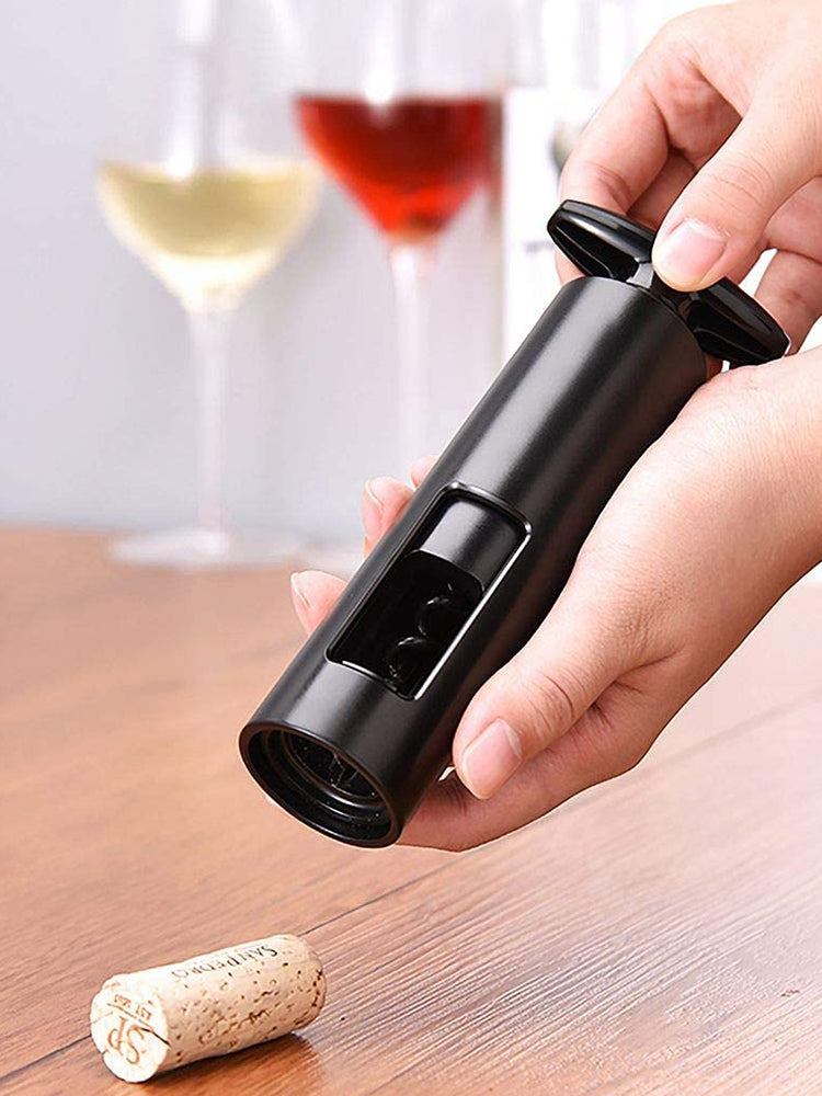 PTZER翼型開瓶器葡萄酒手動開瓶附贈切帽刀 (T-stlye Wine bottle opener with foil cutter)