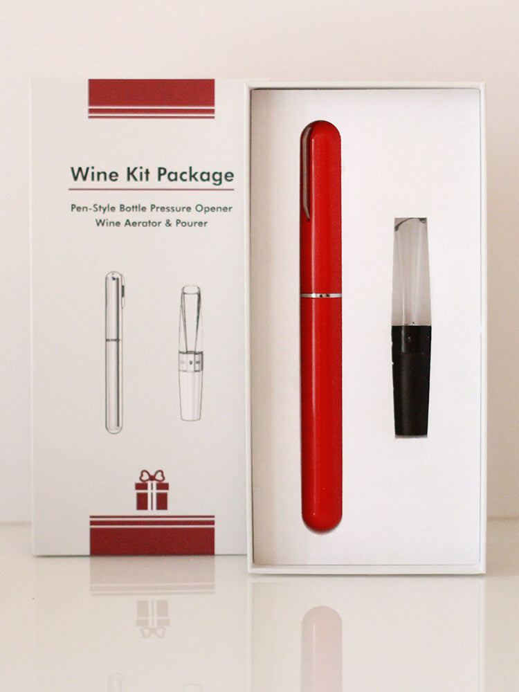 Wine Bottle Pressure Opener Gift Package