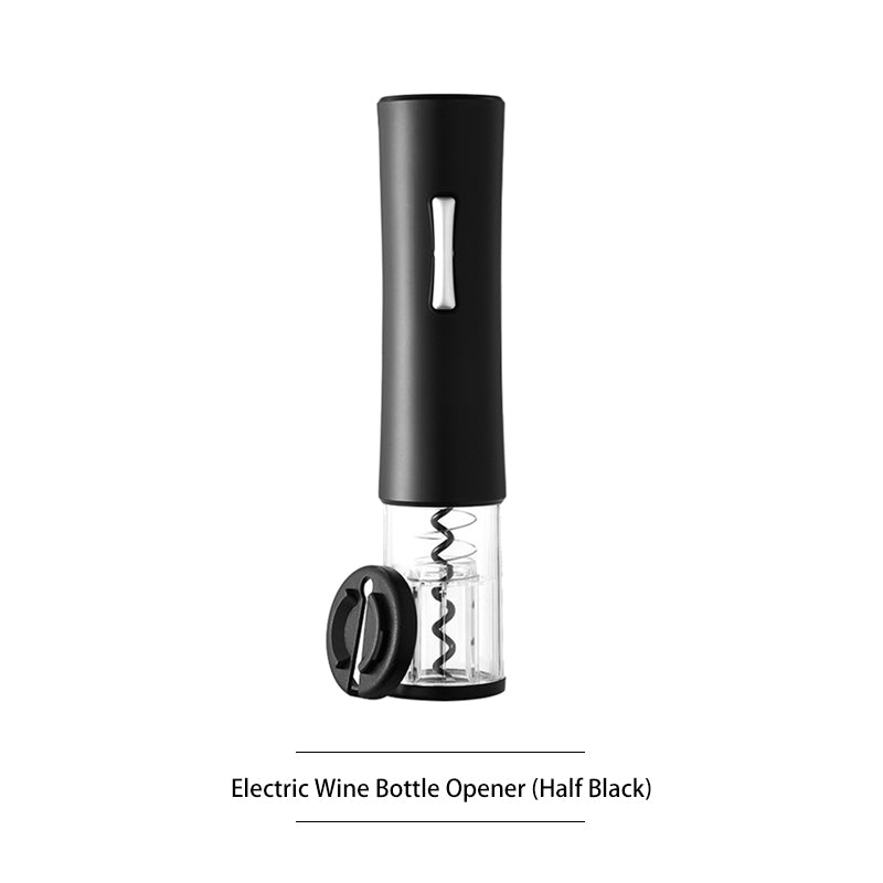 PTZER Wine Electric Bottle Opener Attached with Foil Cutter, Three Colours Option, Battery Drive