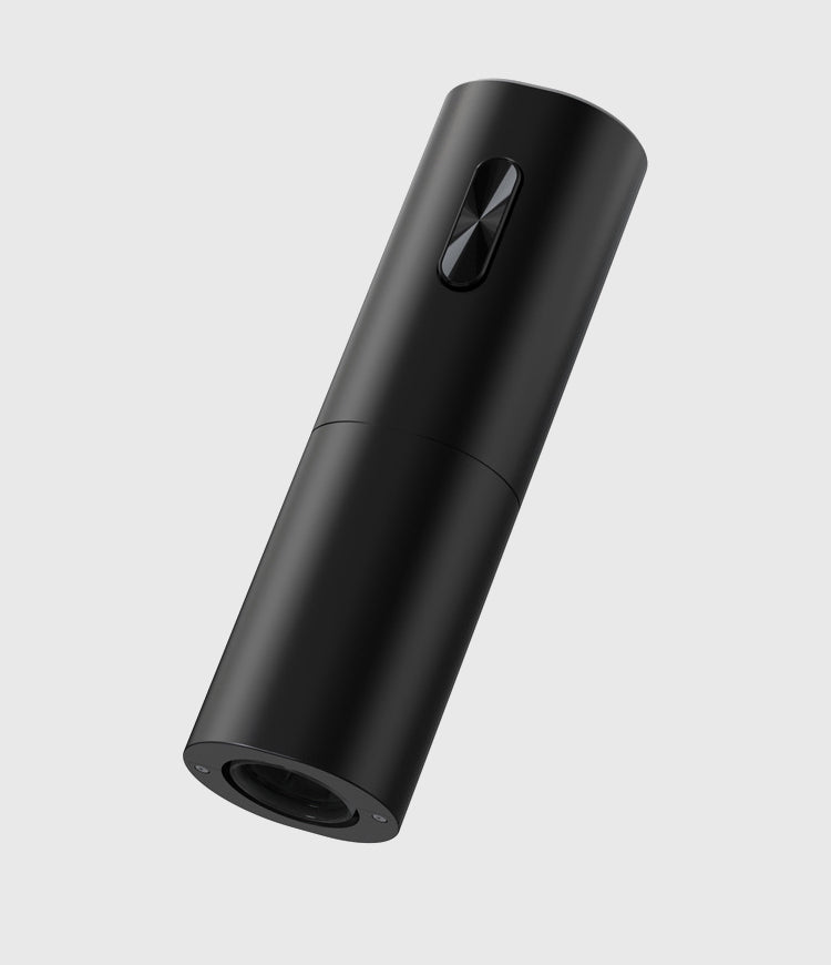 PTZER電動葡萄酒開瓶器, 迷你款, 黑色, 電池版 (Mini Electric Wine Bottle Opener)