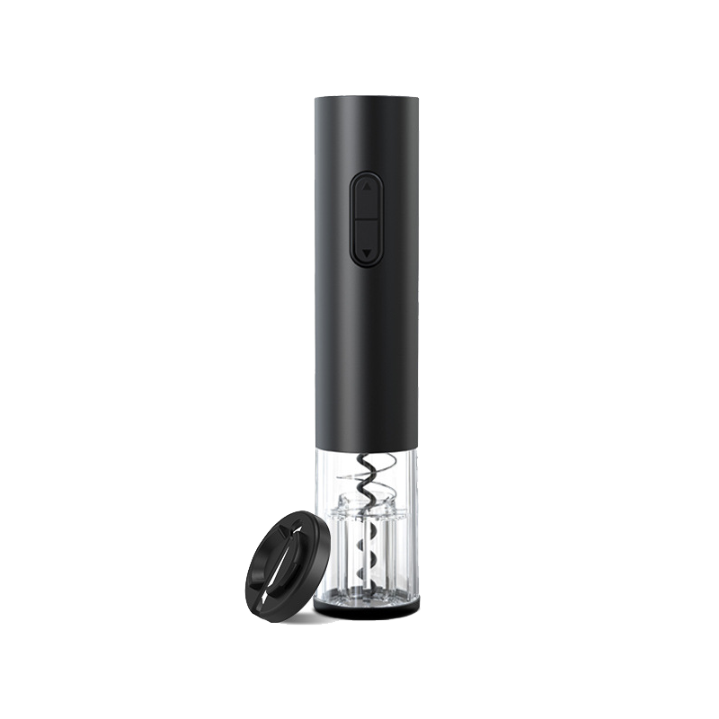 PTZER Electric Wine Bottle Opener Attached with Foil Cutter, Battery Version