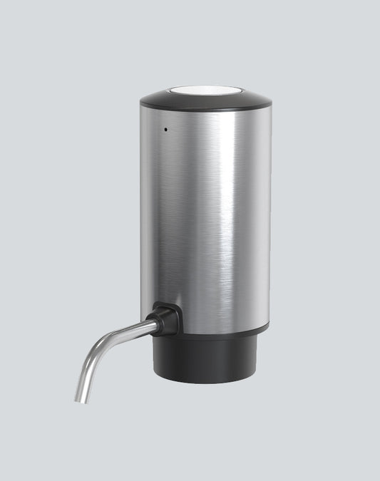 PTZER 電動葡萄酒起泡器和傾倒 Swiftable 快速醒酒器，黑色