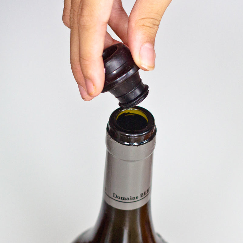 PTZER Wine Saver Pump with Four Vacuum Bottle Stoppers