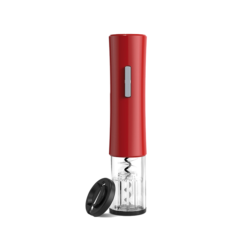 PTZER Electric Wine Bottle Opener Attached with Foil Cutter, Battery Version